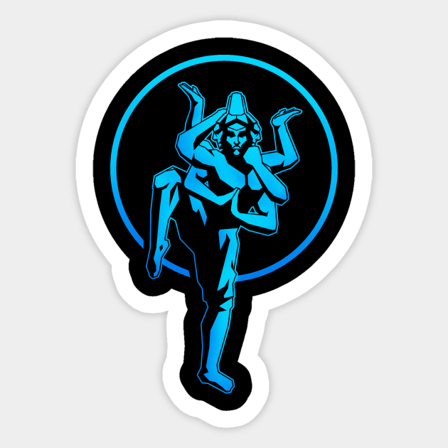 Asura Emblem Sticker by GraphikTeez